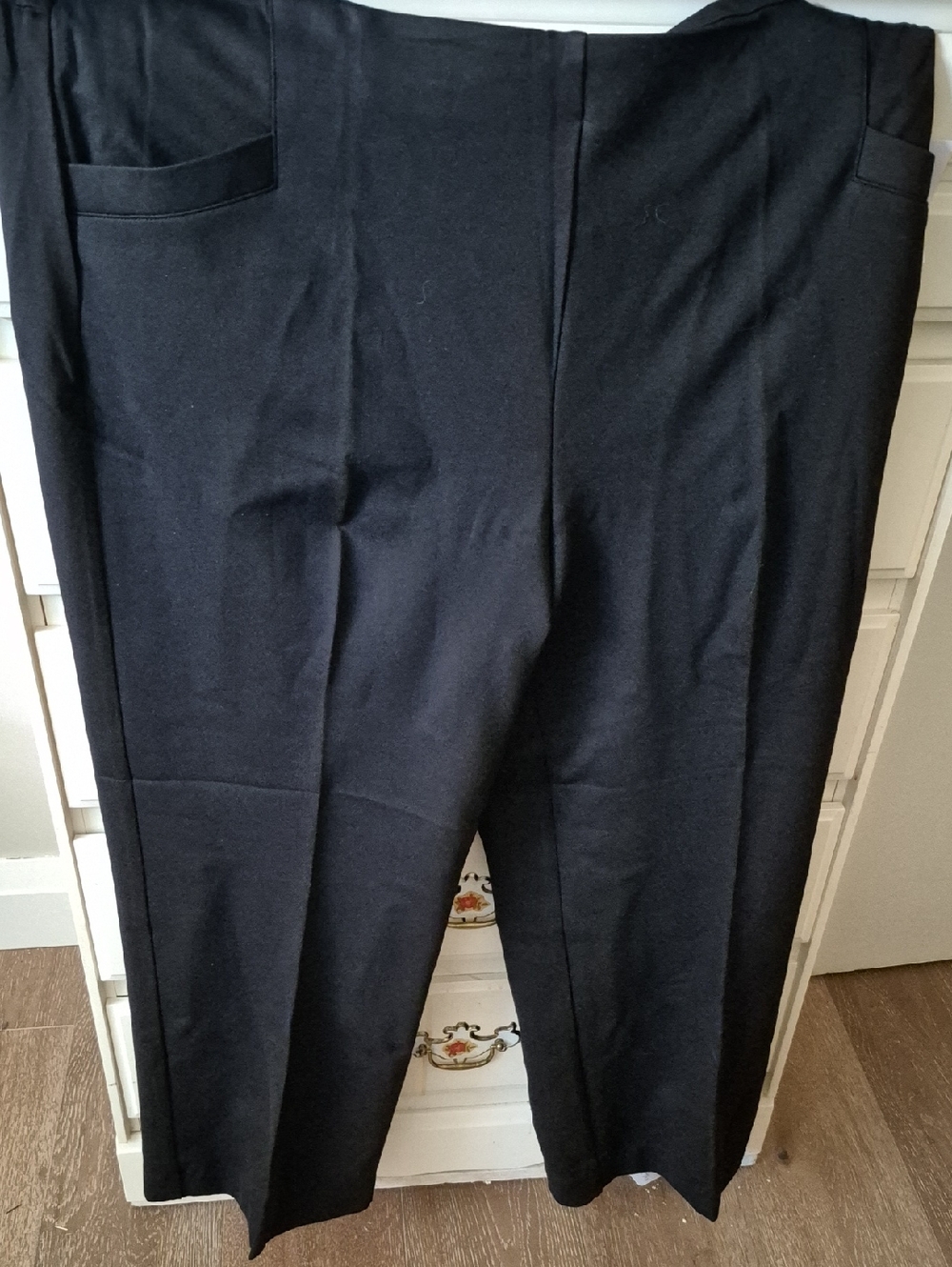 cleo Straight Leg Black Women's Trousers